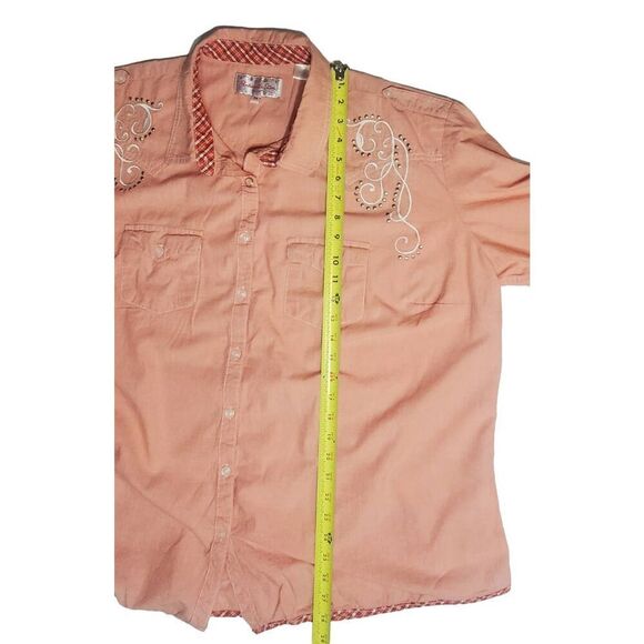 Panhandle Slim Embroidered Lightweight Western Shirt Size 3X - Picture 2 of 5